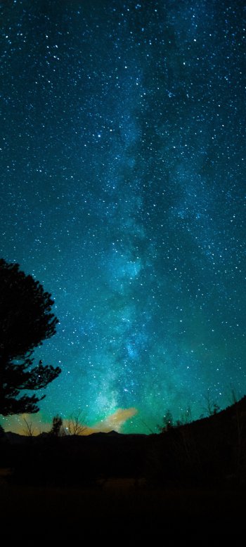 star starry sky nature night Sci Fi Milky Way Phone Wallpaper