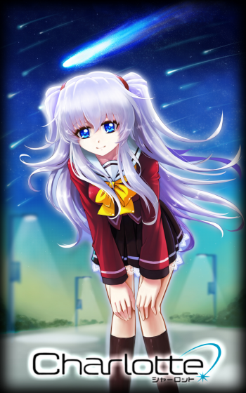 Nao Tomori Charlotte Anime Phone Wallpaper