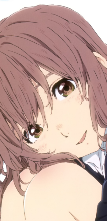 Shouko Nishimiya Anime A Silent Voice Phone Wallpaper