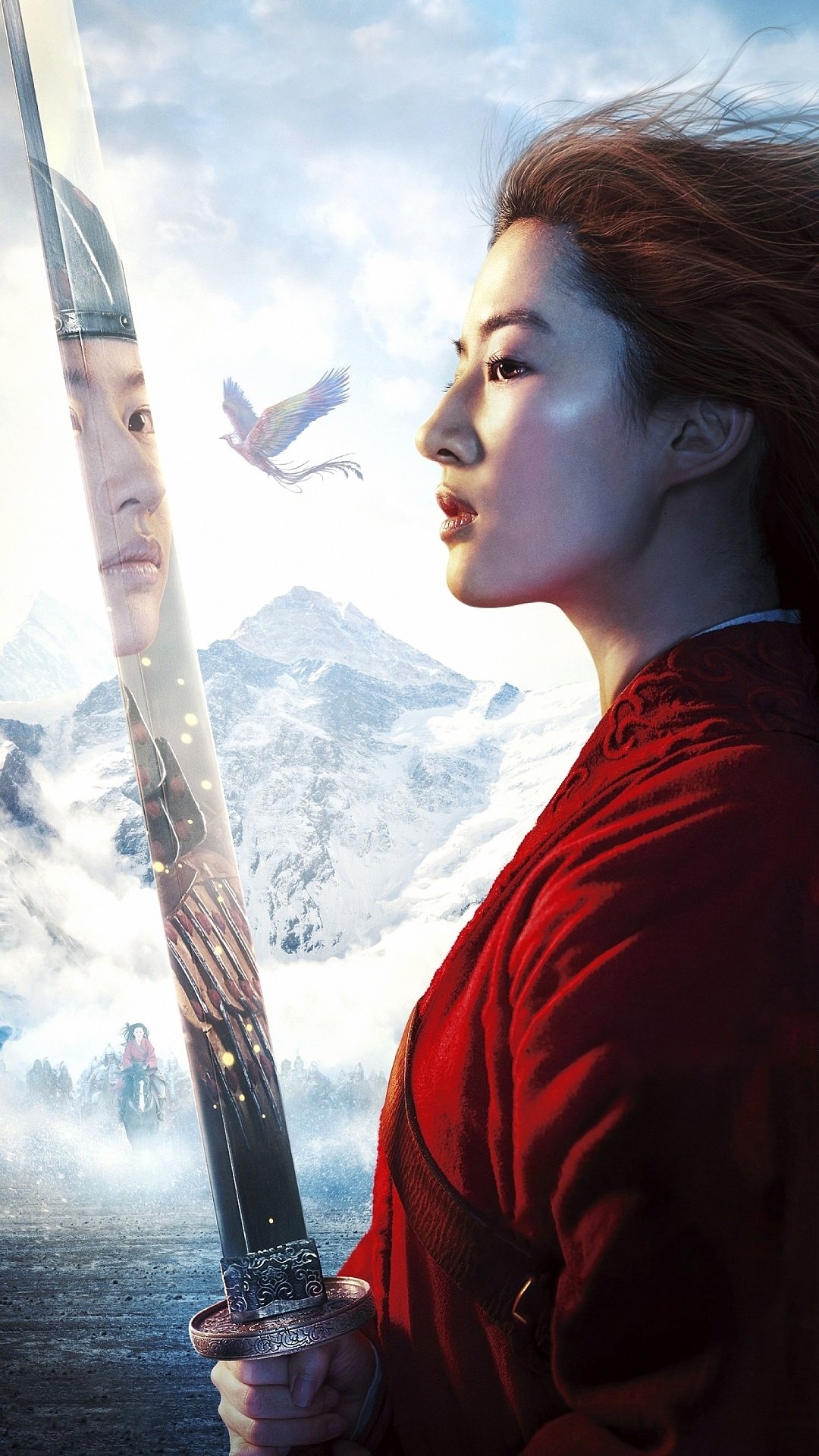 Download Liu Yifei Movie Mulan (2020) Phone Wallpaper