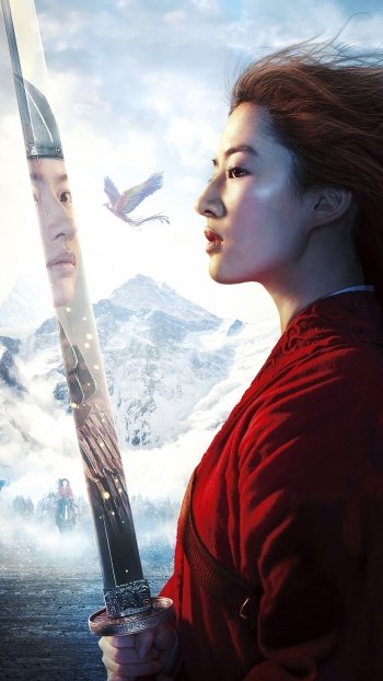 Liu Yifei movie Mulan (2020) Phone Wallpaper