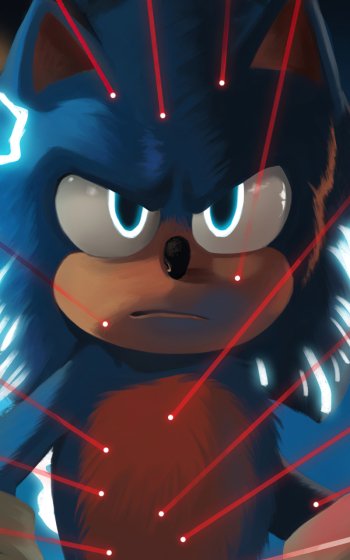 movie Sonic the Hedgehog Phone Wallpaper
