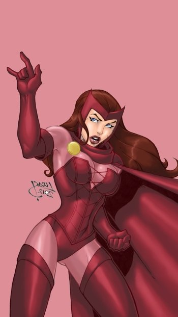 Scarlet Witch TV Show Wolverine and the X-Men Phone Wallpaper