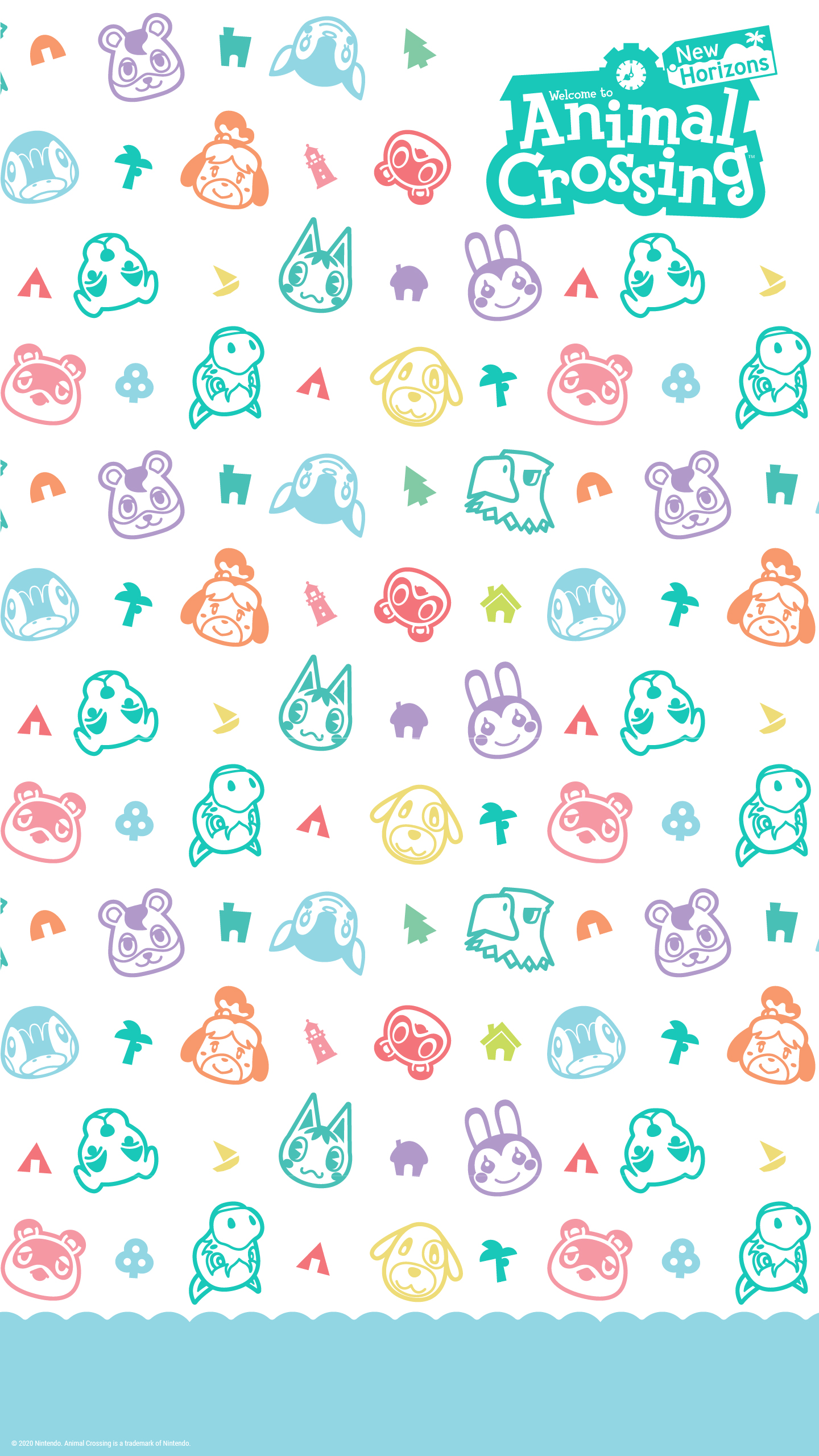 Here is a cute animal crossing phone background I made from the wallpaper  uTheTastyPastry made   rAnimalCrossing