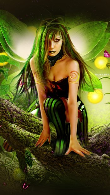  Forest Fairy by roserika