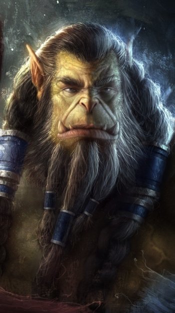 warrior Thrall (World Of Warcraft) orc video game World of Warcraft Phone Wallpaper