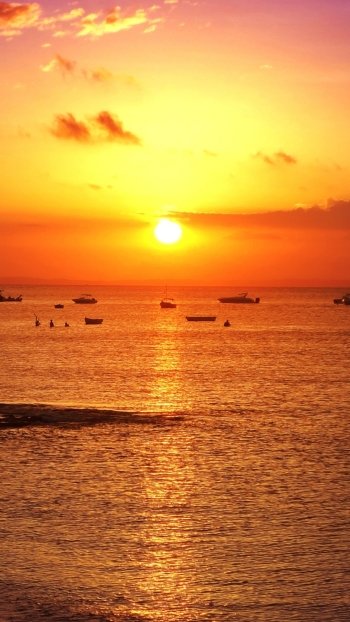  Sunset in Salvador,Brazil