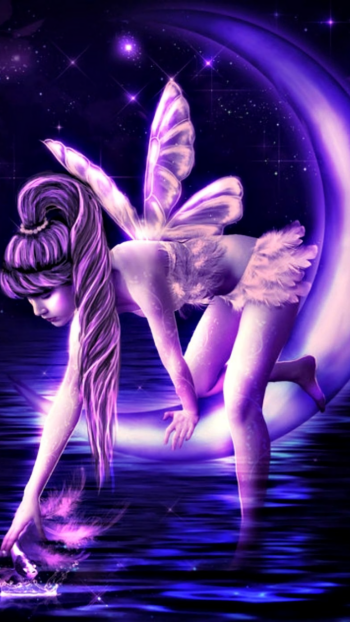  Purple Fairy by ArtbyValerie