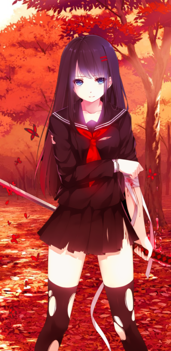 sword Anime Original Phone Wallpaper