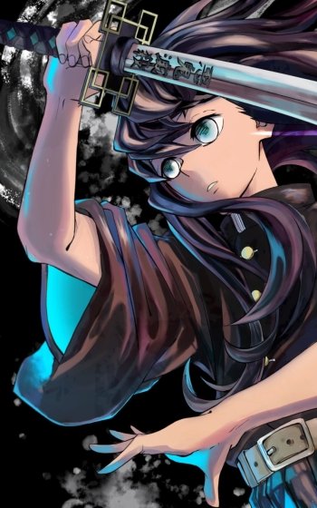 Muichiro Tokito Anime Demon Slayer: Kimetsu no Yaiba Phone Wallpaper