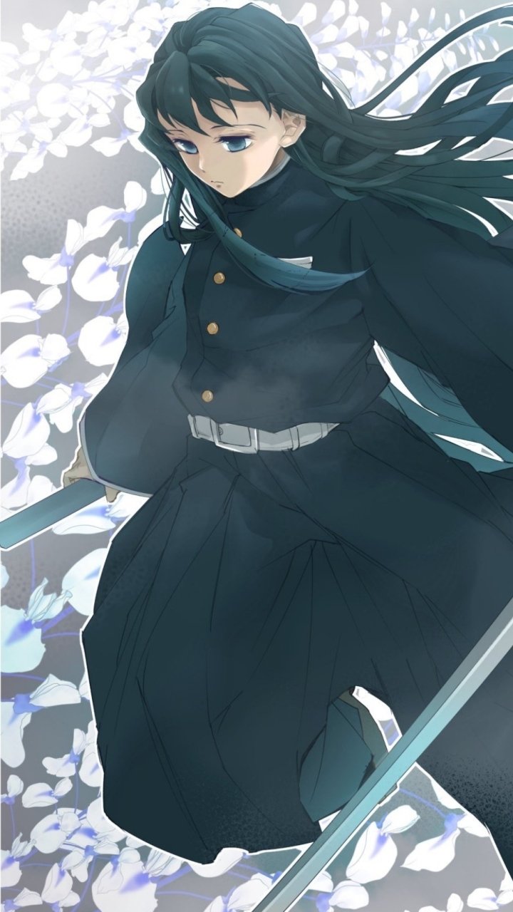 Download Muichiro Tokito Anime Demon Slayer: Kimetsu No Yaiba Phone Wallpaper