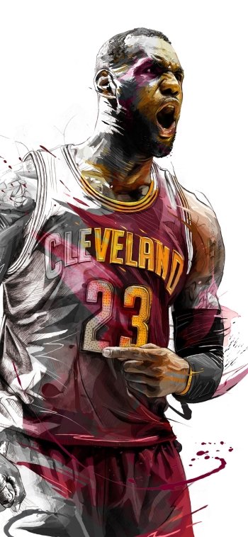 basketball LeBron James Sports Phone Wallpaper