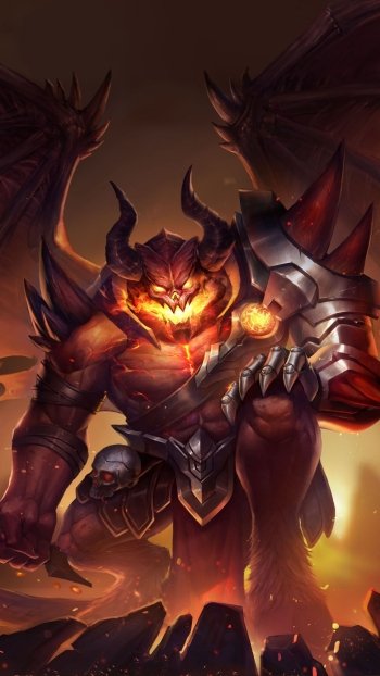 demon sword video game Arena of Valor Phone Wallpaper