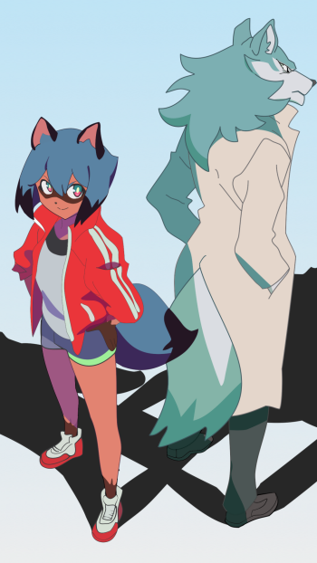 Anime Brand New Animal Phone Wallpaper