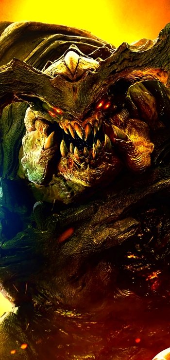 video game Doom (2016) Phone Wallpaper