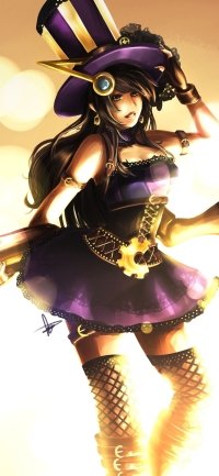 Caitlyn Jayce LoL (Wild Rift) Wallpaper iPhone Phone 4K #3191f