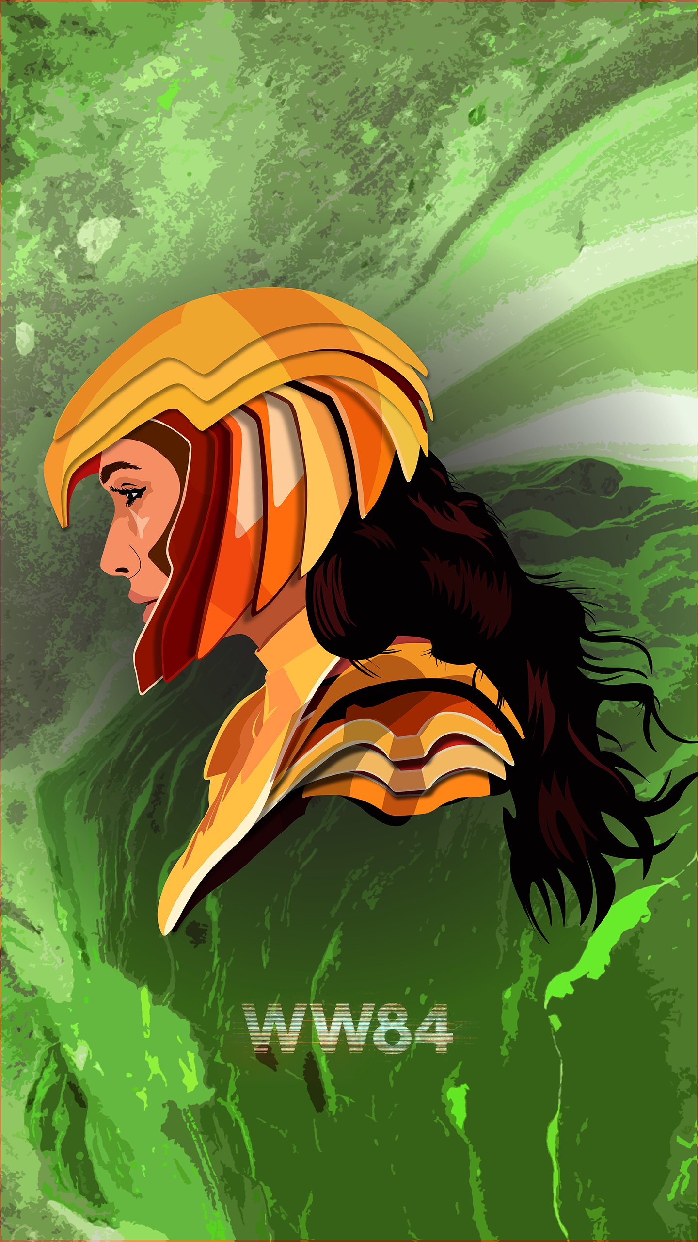 Download Movie Wonder Woman 1984 Phone Wallpaper