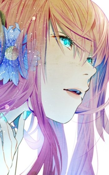 Luka Megurine Anime Vocaloid Phone Wallpaper