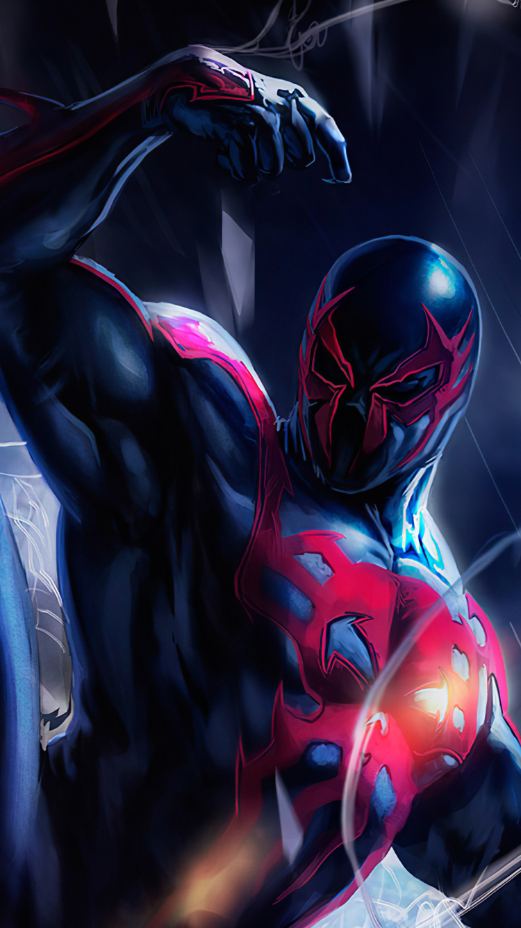 Spider-Man 2099 Phone Wallpaper