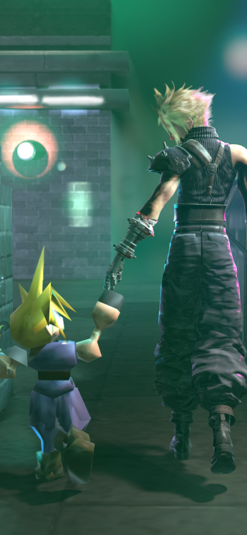 Final Fantasy VII Cloud Strife video game Final Fantasy VII Remake Phone Wallpaper