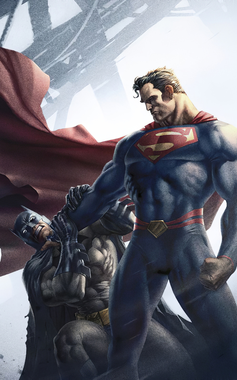 BATMAN VS. SUPERMAN WALLPAPER FOR PHONE