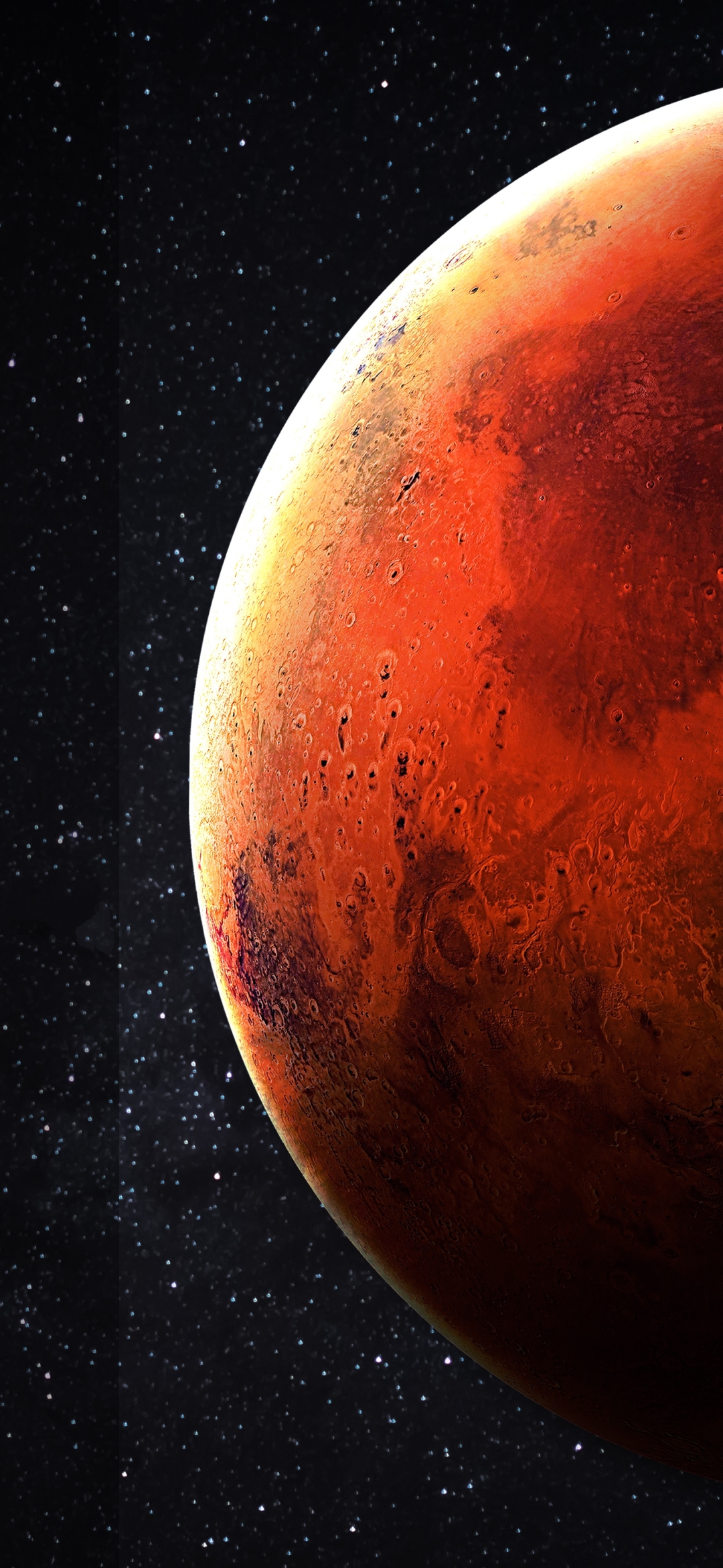 Sci Fi Mars Phone Wallpaper