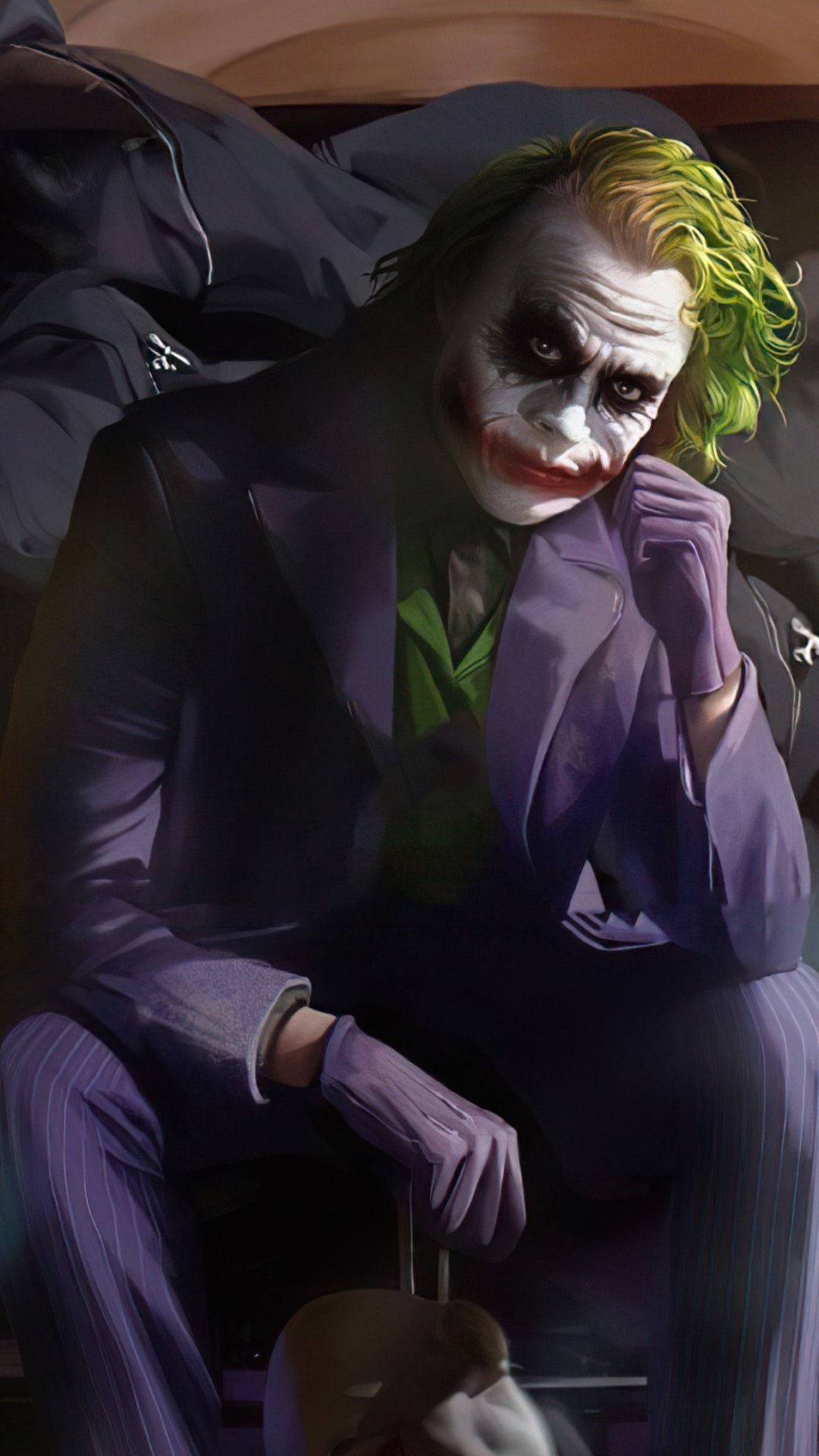 Download DC Comics Joker Movie The Dark Knight Phone Wallpaper