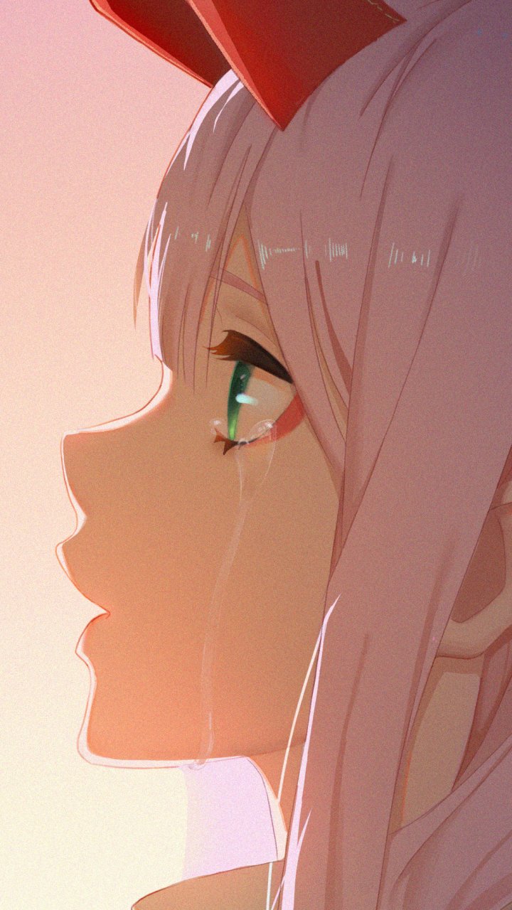 Download Zero Two (Darling In The FranXX) Anime Darling In The FranXX Phone Wallpaper