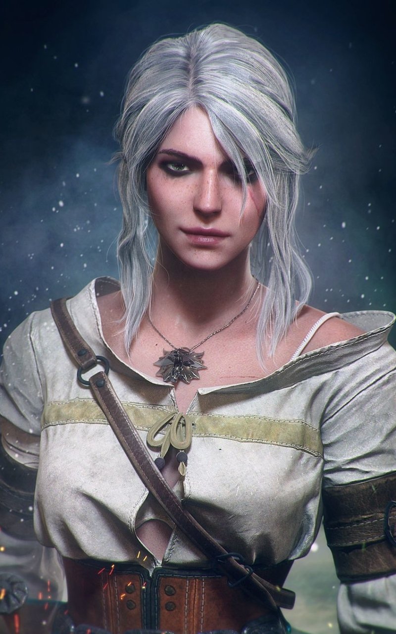 Download Ciri (The Witcher) Video Game The Witcher 3: Wild Hunt Phone ...