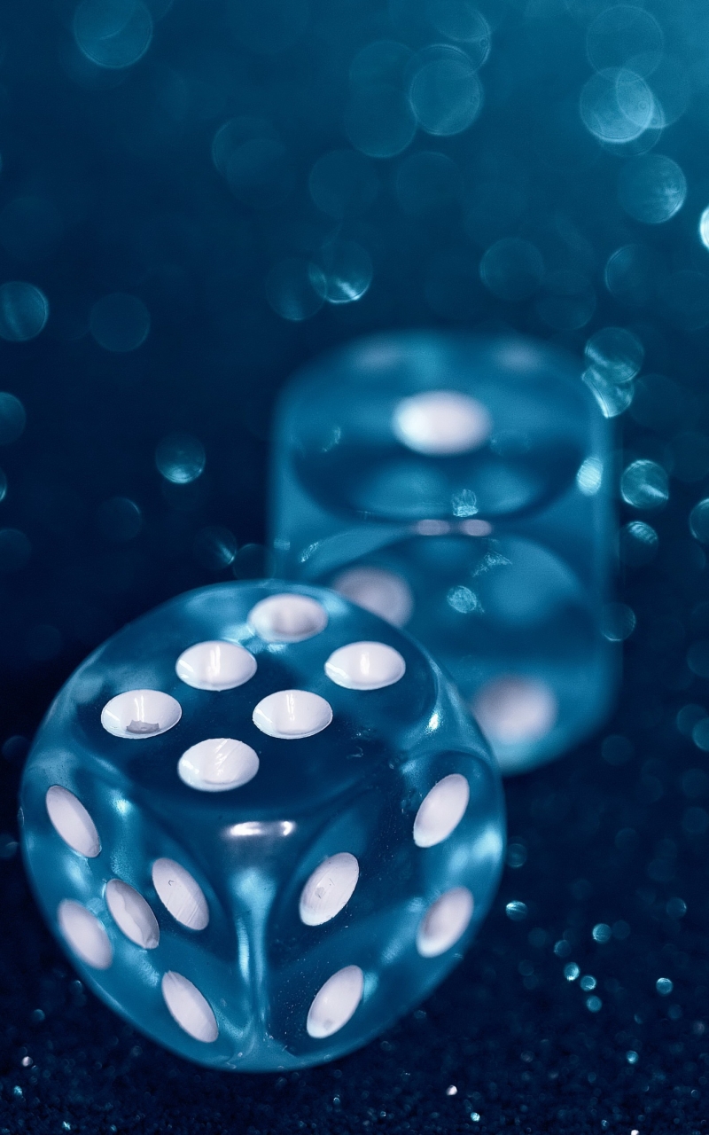 Download Bokeh Macro Man Made Dice Phone Wallpaper - Mobile Abyss