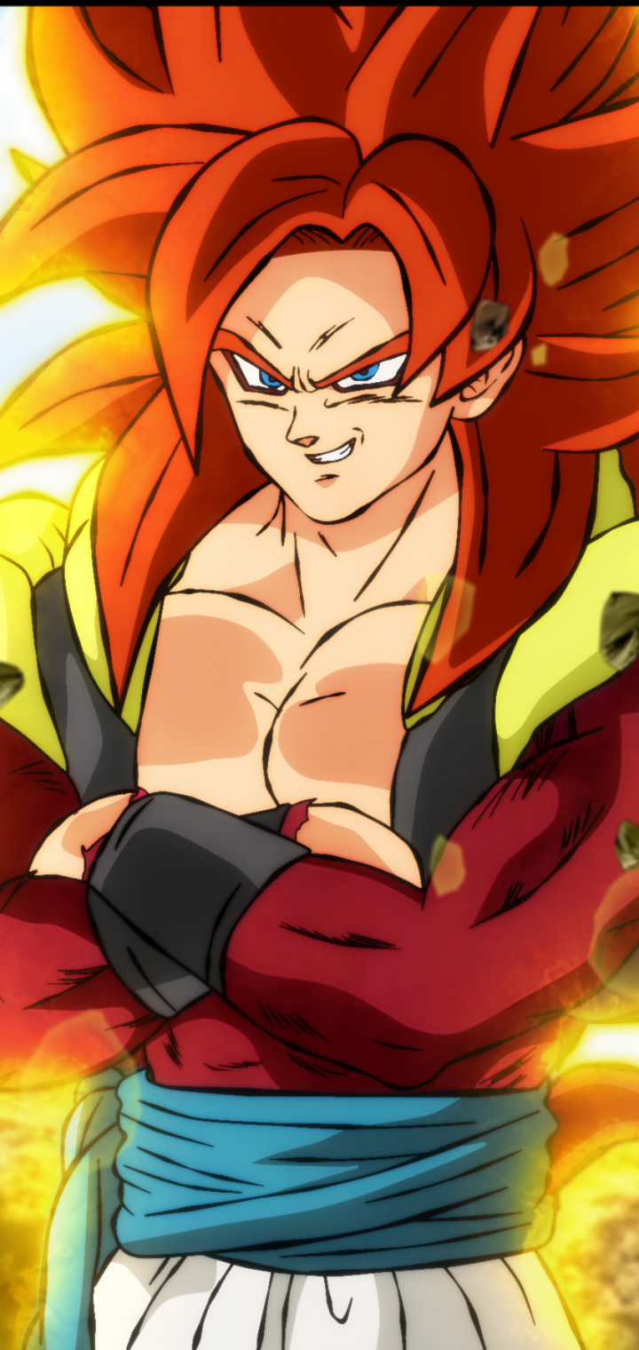 Gogeta SSJ4 by Pablo Riquelme