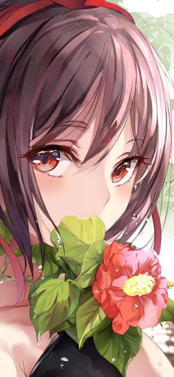 Aya Shameimaru Anime Touhou Phone Wallpaper