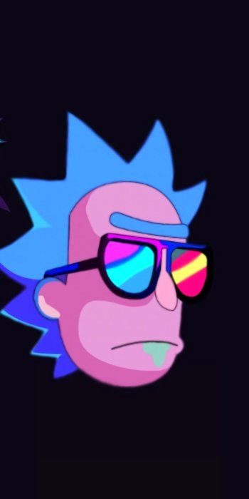 Rick Sanchez TV Show Rick and Morty Phone Wallpaper