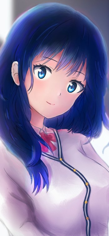 Rikka Takarada Anime SSSS.Gridman Phone Wallpaper