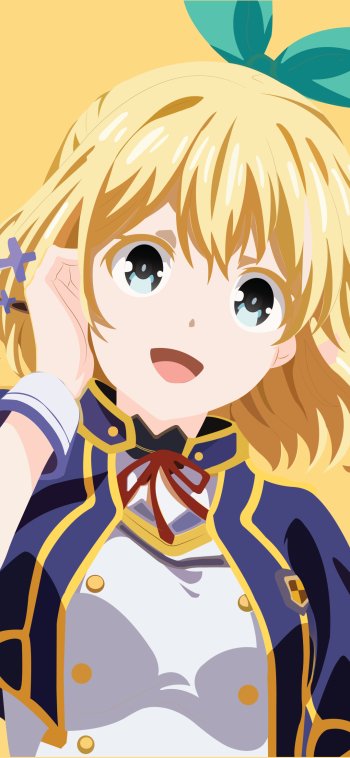 Rumia Tingel Anime Rokudenashi Majutsu Koushi to Akashic Records Phone Wallpaper