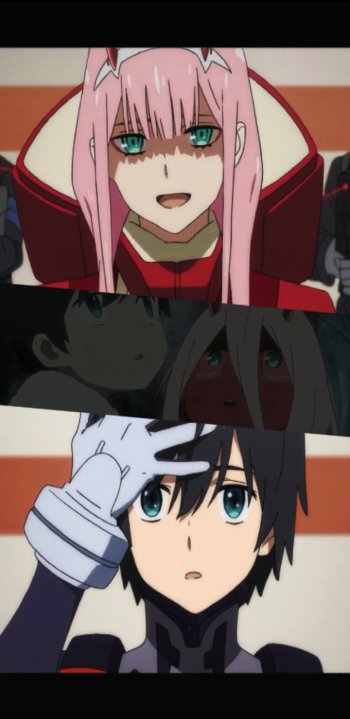 Hiro (Darling in the FranXX) Zero Two (Darling in the FranXX) Anime Darling in the FranXX Phone Wallpaper
