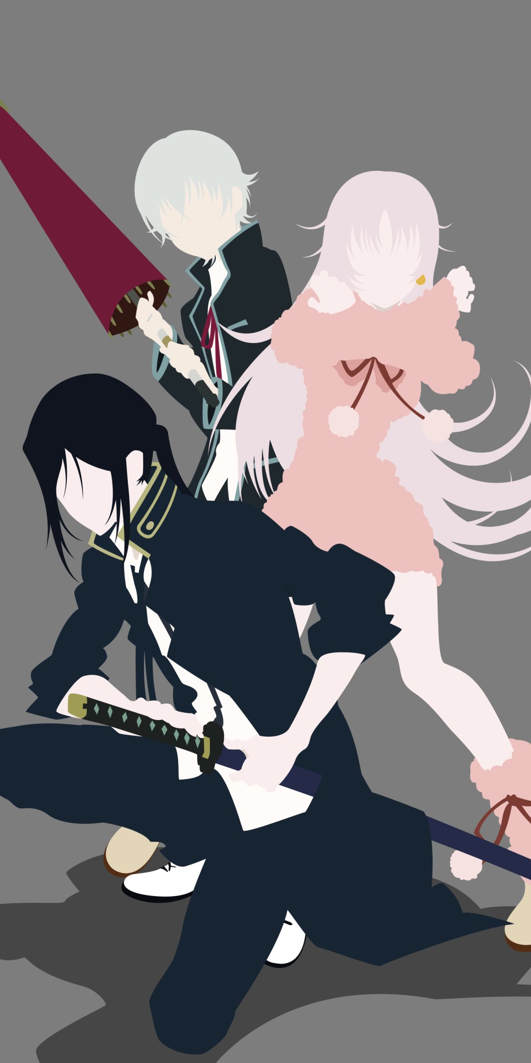 Download Kuroh Yatogami Anna Kushina Yashiro Isana Anime K Project Phone Wallpaper