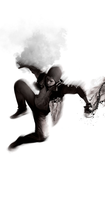  Delsin Roaming in the Air Holding Chain