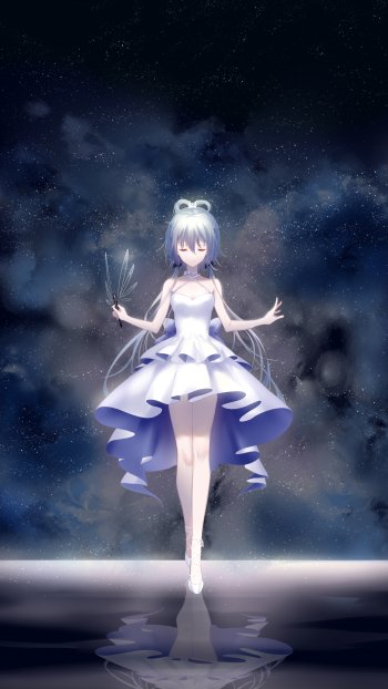 Luo Tianyi Anime Vocaloid Phone Wallpaper