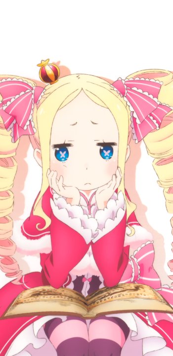 Beatrice (Re:ZERO) Anime Re:Zero - Starting Life in Another World Phone Wallpaper