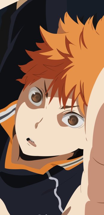 Shōyō Hinata Anime Haikyū!! Phone Wallpaper