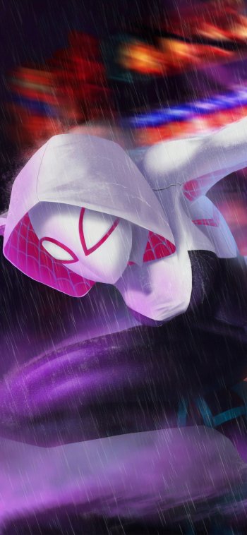 Comic Gwen Stacy Phone Wallpaper