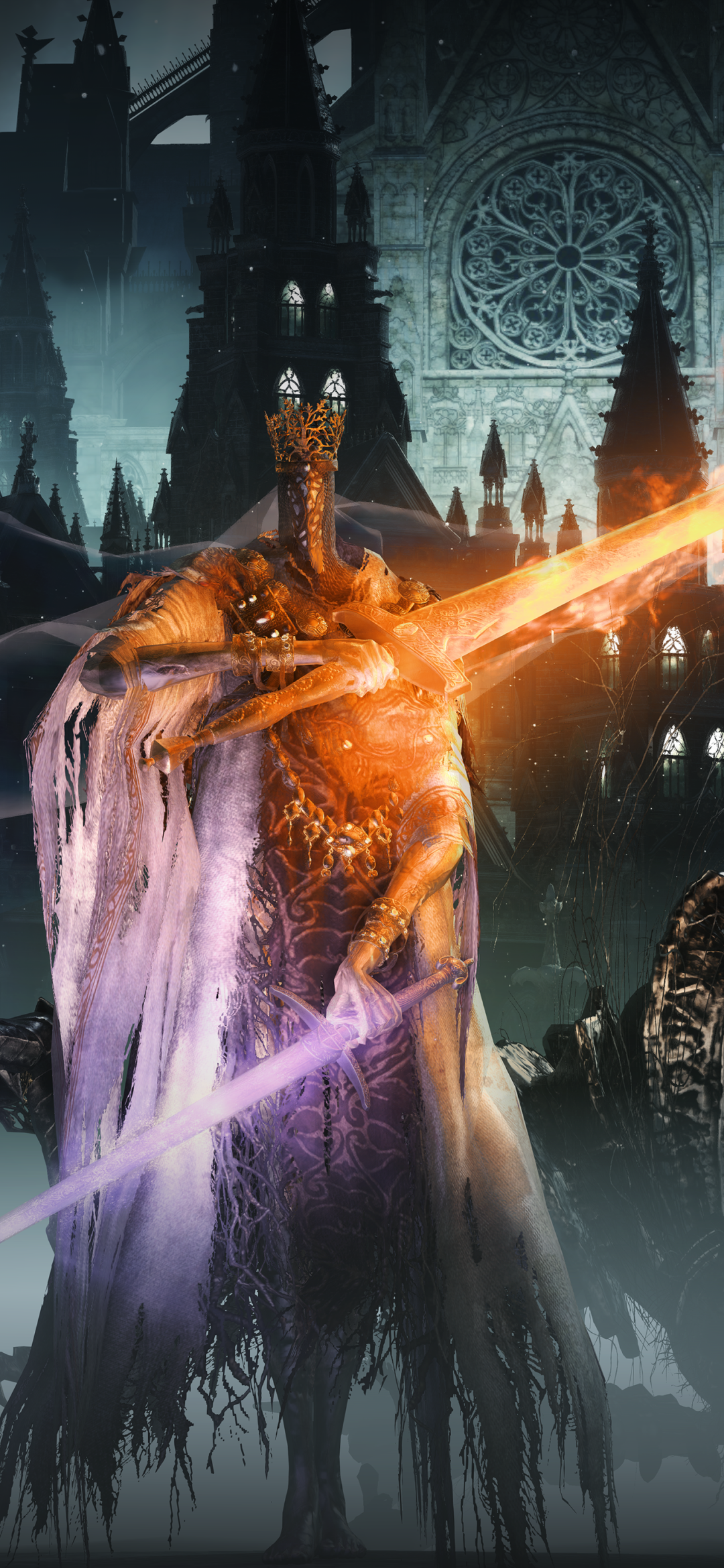 Dark Souls III Phone Wallpaper by Natty Dread