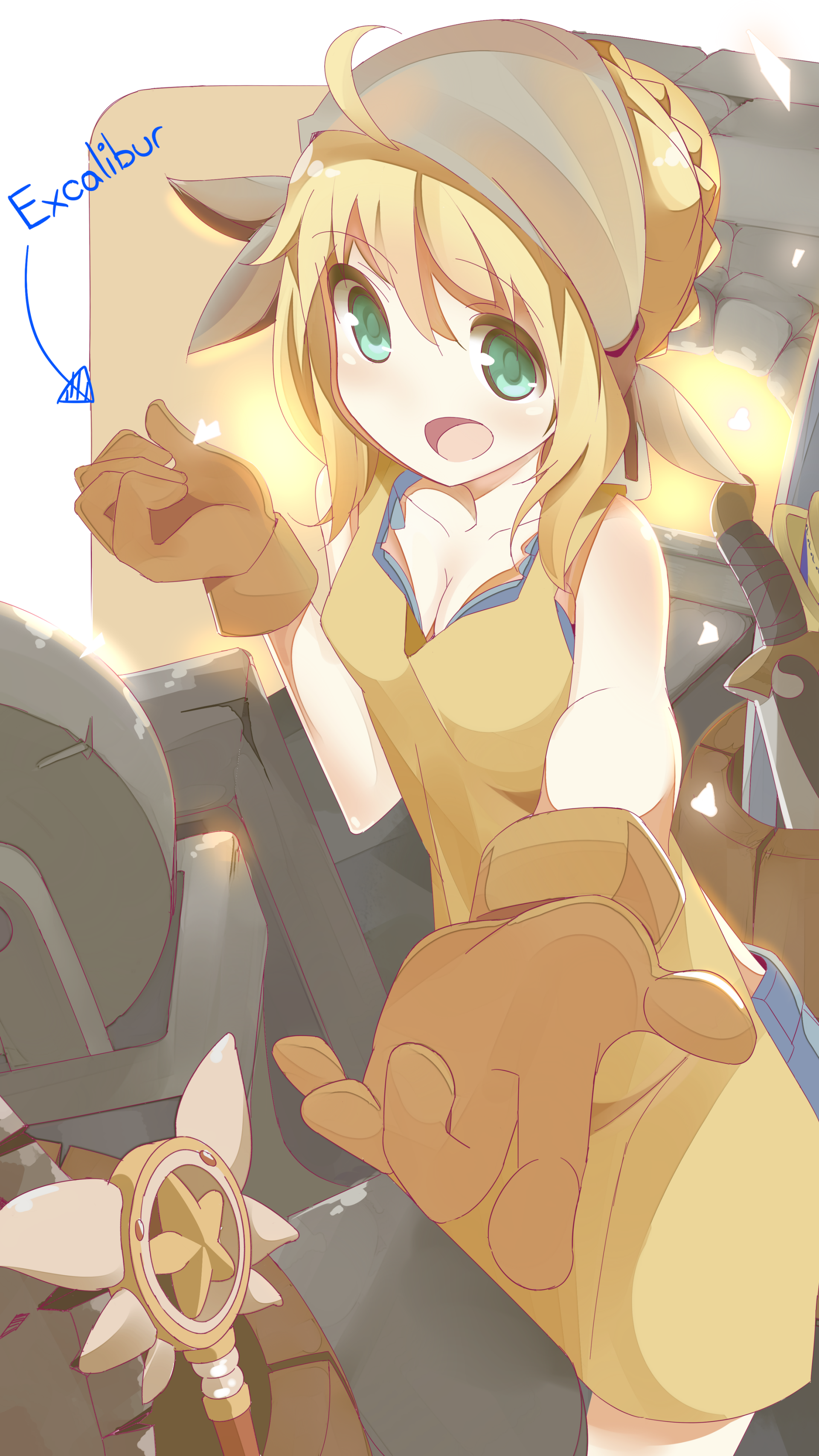 Download Fate/Stay Night: Unlimited Blade Works Saber (Fate Series) Anime Fate/Grand Order Phone Wallpaper