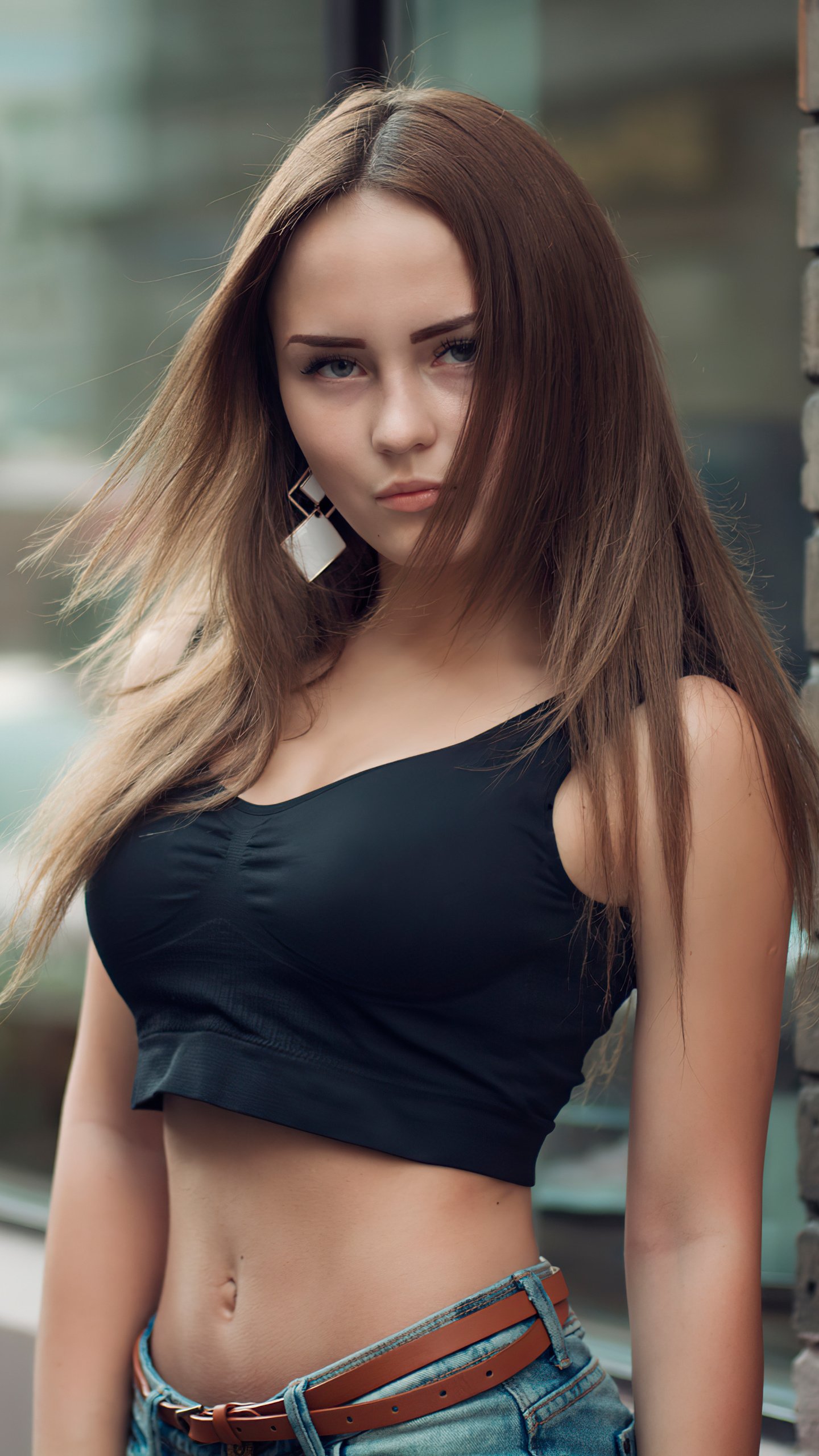 Download Woman Model Phone Wallpaper