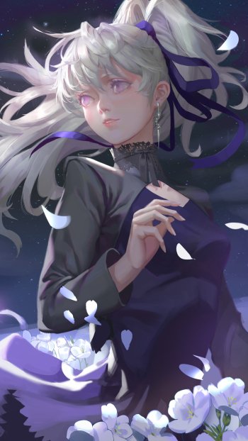 Yin (Darker Than Black) Anime Darker than Black Phone Wallpaper