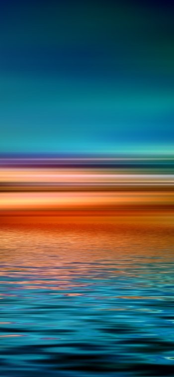  Colorful Artistic Sunset over Water