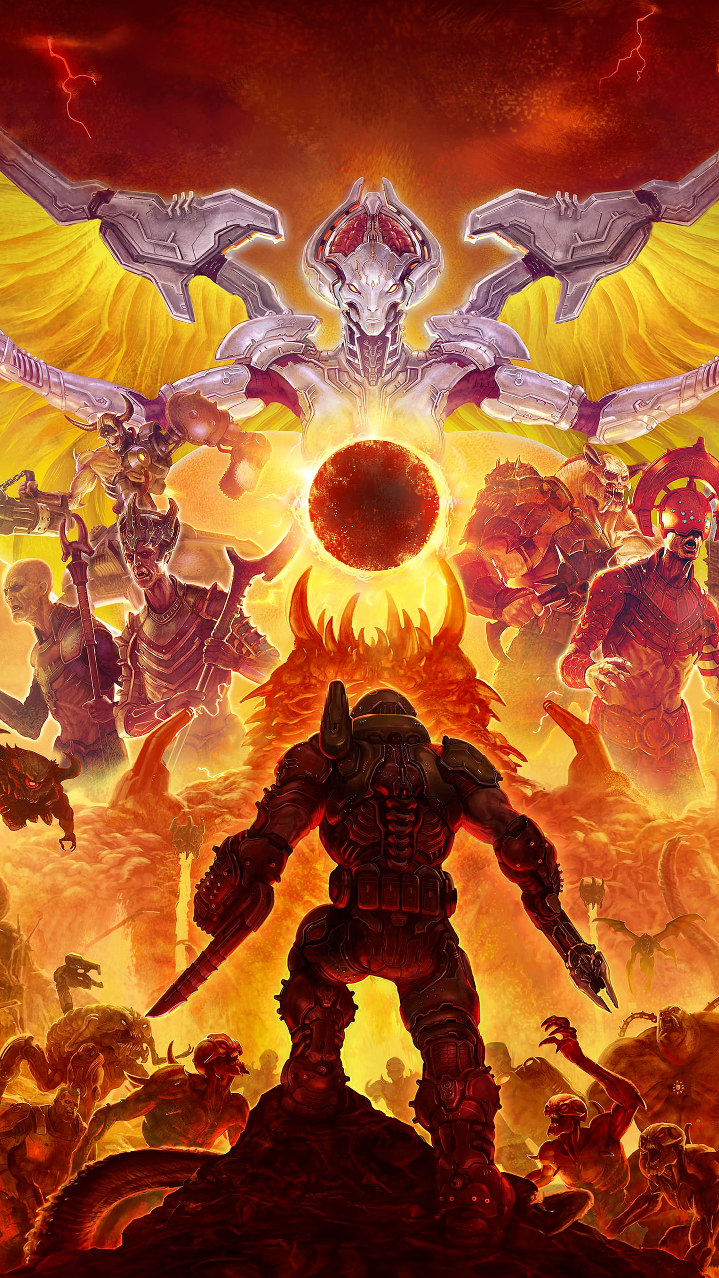 Download Video Game DOOM Eternal Phone Wallpaper