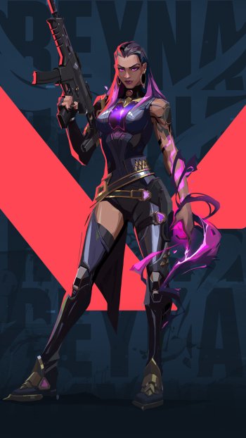 Reyna (Valorant) video game Valorant Phone Wallpaper