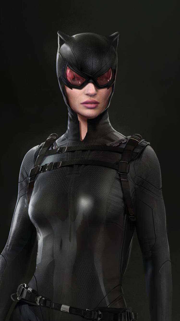 Catwoman Phone Wallpaper by David Paget